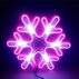 Snowflake with meteor shower8