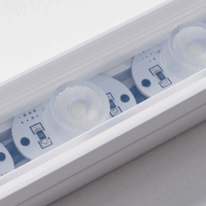HYD-013078 Wall washer flexible LED strip 24V-Lens 30° PCB 21MM