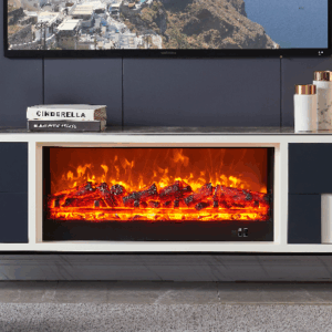 HYF-015402 373 Decorated fireplace