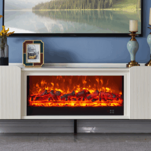 HYF-015403 374 Decorated fireplace