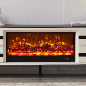 HYF-015405 376 Decorated fireplace