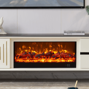 HYF-015407 378 Decorated fireplace