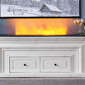 HYF-015409 380 Decorated fireplace