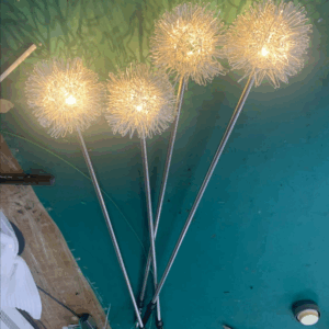 HYW-011060 Aluminum Wire Dandelion Ball Lamp