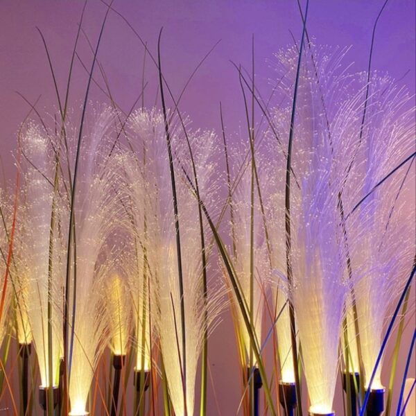 Custom Reed Stick lamp