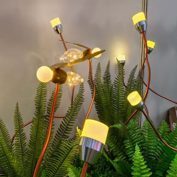 Free Bending Acrylic Column lamp