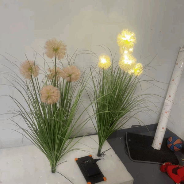 Green Onion lamp