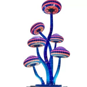 HYC-021053 Stainless steel orchid lamp （缺少简介）