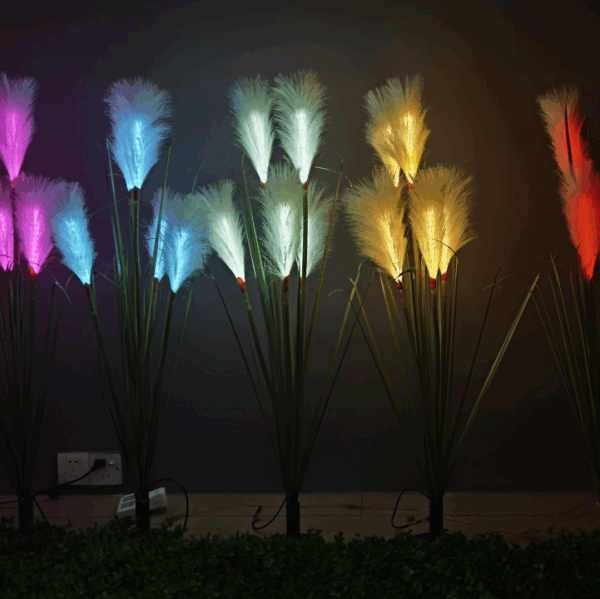 LED Simulation Pampas Grass Lamp