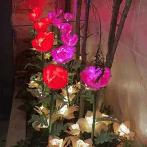 HYW-011093 Poppy lamp