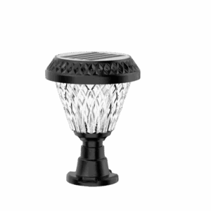 Solar Round Pillar Light Color Gradient Lawn Light Courtyard Garden Balcony Outdoor Atmosphere Light Landscape Decoration