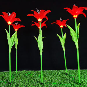 HYW-011008 Silicone Lily lamp