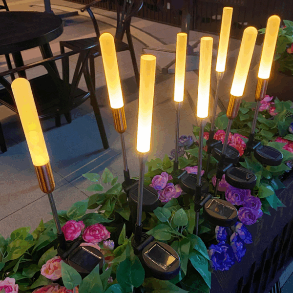 Solar Acrylic Reed Ground Light