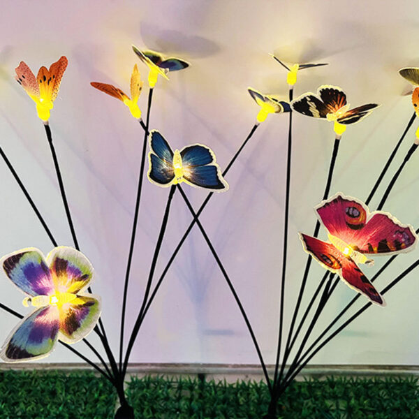 Solar Butterfly Ground Light