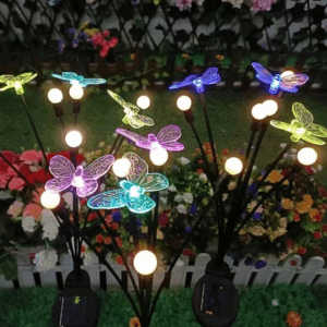 HYW-011154 Solar Firefly Butterfly Ground Light