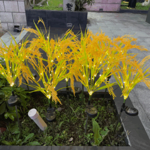 HYW-011150 Solar Powered Seven-ear Wheat Ground Light
