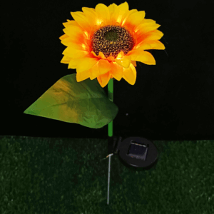 HYW-011138 Solar Powered Sunflower Ground Light