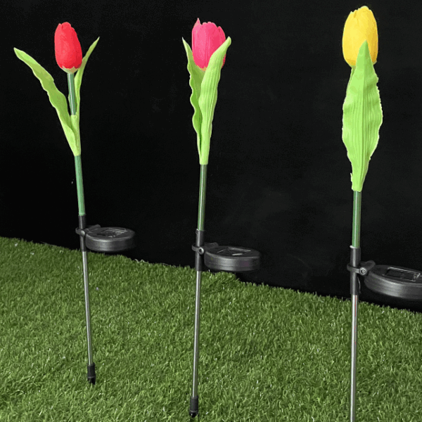 Solar Tulip Ground Light