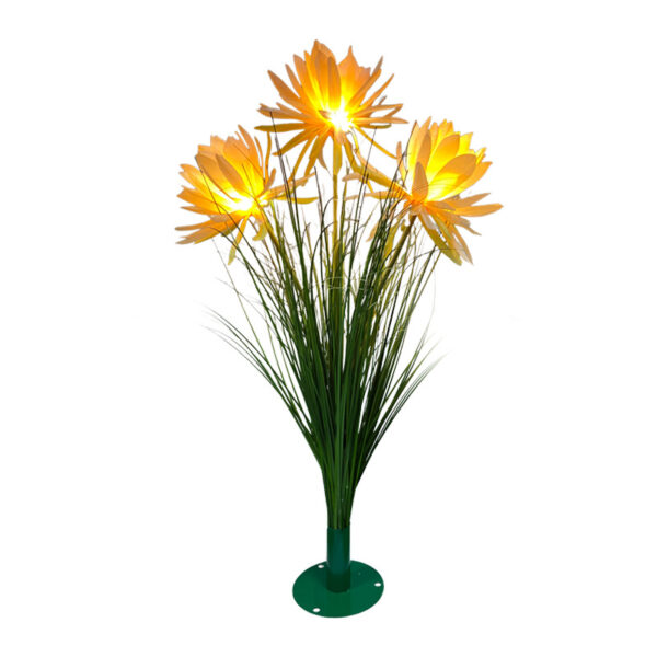 Three-headed Epiphyllum lamp