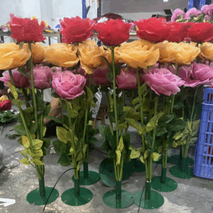 HYW-011101 Large Rose Lamp