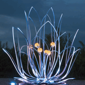 HYC-021050 Stainless steel orchid lamp 2m