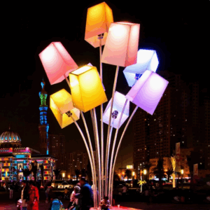 HYC-021047 Outdoor box color changing landscape lights