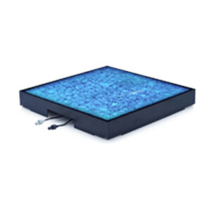 Marble floor tile lamp