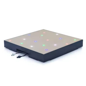 Tempered glass version starry sky floor tile lamp